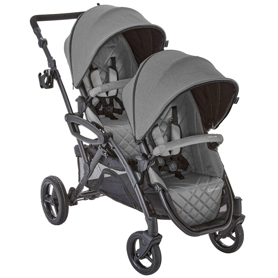 Contours® Options® Elite V2 Double Stroller- Charcoal