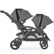 Load image into Gallery viewer, Contours® Options® Elite V2 Double Stroller- Charcoal