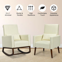 Load image into Gallery viewer, 2-in-1 Rocking Chair With Pillow
