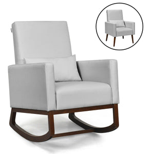 2-in-1 Rocking Chair With Pillow