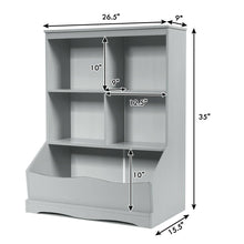 Load image into Gallery viewer, 3-Tier Multi-Functional Storage- Gray