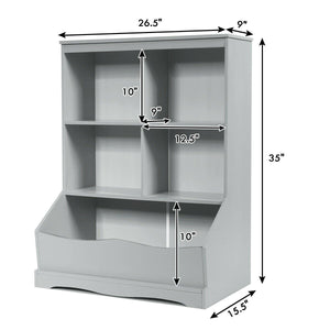 3-Tier Multi-Functional Storage- Gray