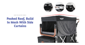Keenz 7S+ - Ultimate Adventure Stroller Wagon - 4 Passenger