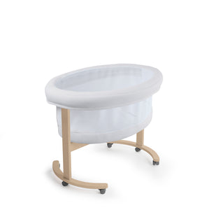 Micuna Smart Fresh Wooden Bassinet & Fabric