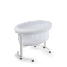 Load image into Gallery viewer, Micuna Smart Luce Wooden Bassinet with Light &amp; Fabric
