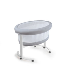 Load image into Gallery viewer, Micuna Smart Luce Wooden Bassinet with Light &amp; Fabric