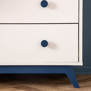 dadada Gramercy 5-drawer Dresser- Denim White