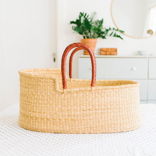 Natural Bilia Bassinet Set