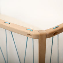 Load image into Gallery viewer, KIMI Baby Bed Aqua Blue with Mattress
