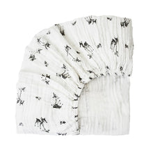 Load image into Gallery viewer, Rose in April Fawn Fitted Sheet for KIMI baby bed