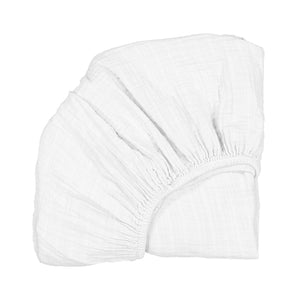 White Fitted Sheet for KIMI baby bed