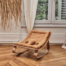 Load image into Gallery viewer, LEVO Rocker in Walnut- Camel