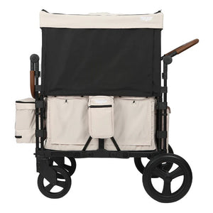 Keenz XC+ - Luxury Comfort Stroller Wagon 4 Passenger- Cream