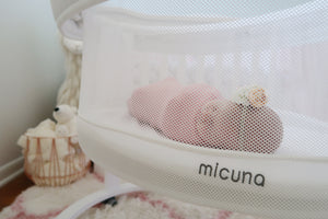 Micuna Smart Fresh Wooden Bassinet & Fabric