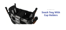 Load image into Gallery viewer, Keenz XC - Luxury Comfort Stroller Wagon 2 Passenger- Smoke