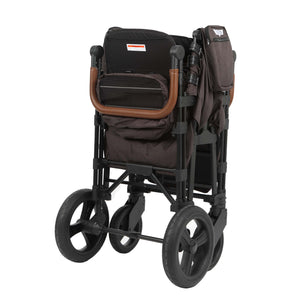 Keenz XC - Luxury Comfort Stroller Wagon 2 Passenger- Charcoal