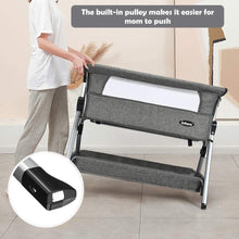 Load image into Gallery viewer, Adjustable Baby Bedside Crib With Large Storage