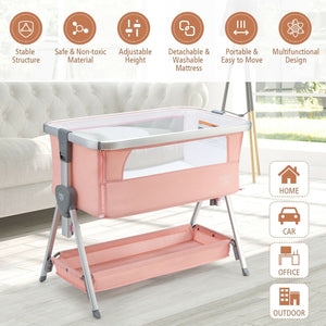 Adjustable Bed Side Bassinet