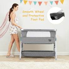 Load image into Gallery viewer, Adjustable Bed Side Bassinet