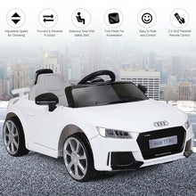 Load image into Gallery viewer, Audi TT RS Electric Remote Control Riding Car