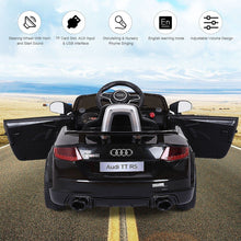 Load image into Gallery viewer, Audi TT RS Electric Remote Control Riding Car