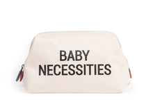 Load image into Gallery viewer, Baby Necessities Toiletry Bag- Off White