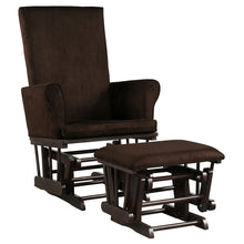 Load image into Gallery viewer, Baby Nursery Relax Rocker Rocking Chair Glider &amp; Ottoman Set