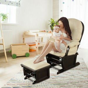 Baby Nursery Relax Rocker Rocking Chair Set