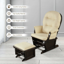 Load image into Gallery viewer, Baby Nursery Relax Rocker Rocking Chair Set