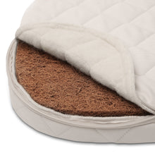 Load image into Gallery viewer, Baby Rocker - Charlie Crane KUMI Mesh / Black &amp; White Bassinet With Coco Organic Mattress