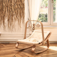 Load image into Gallery viewer, Baby Rocker - LEVO Rocker- Organic White