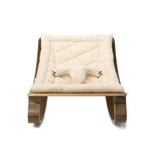 Baby Rocker - LEVO Rocker- Organic White