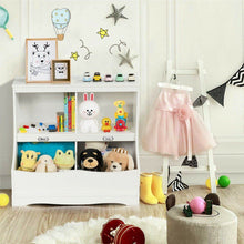 Load image into Gallery viewer, Baby Toy Organizer/Kids Storage Unit - White
