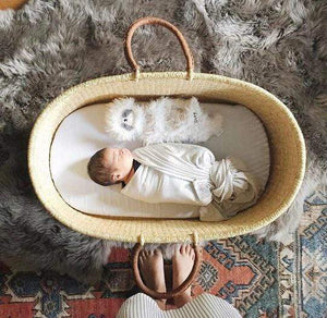 Natural Nap & Pack Bassinet Set