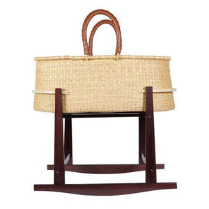 Natural Rocking Stand- Espresso
