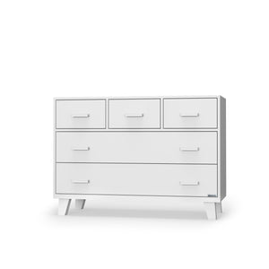 Boston 5-drawer Dresser (48")- White