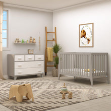 Load image into Gallery viewer, Boston 5-drawer Dresser (48&quot;)- White+Grey