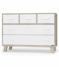 Load image into Gallery viewer, Boston 5-drawer Dresser (48&quot;)- White/Oak