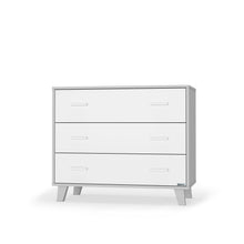 Load image into Gallery viewer, Brooklyn 3-drawer Dresser (40&quot;)- White+Grey