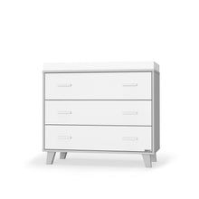 Load image into Gallery viewer, Brooklyn 3-drawer Dresser (40&quot;)- White+Grey