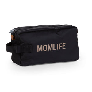 Copy Of Momlife Toiletry Bag- Black Gold