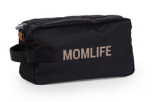 Load image into Gallery viewer, Copy Of Momlife Toiletry Bag- Black Gold