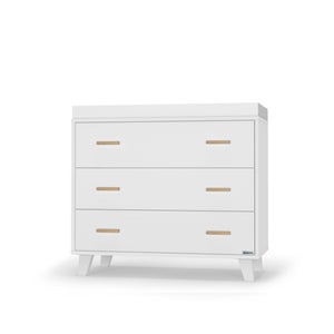 Dadada Brooklyn 3-drawer Dresser (40")- All White