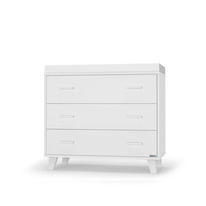 Dadada Brooklyn 3-drawer Dresser (40")- All White