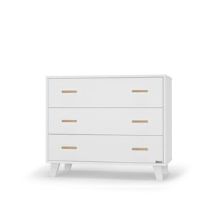 Dadada Brooklyn 3-drawer Dresser (40")- All White