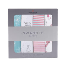 Load image into Gallery viewer, Dandelions Bamboo Muslin Swaddle 4PK