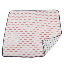 Load image into Gallery viewer, Fire Truck And Dalmatian Cotton Muslin Newcastle Blanket