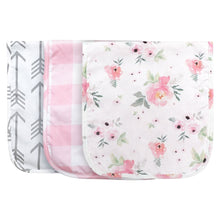 Load image into Gallery viewer, Floral Burp Cloths