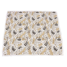 Load image into Gallery viewer, Hungry Giraffe And Animal Print Bamboo Muslin Newcastle Blanket