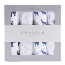 Load image into Gallery viewer, In The Wild Cotton Muslin Swaddle 4PK